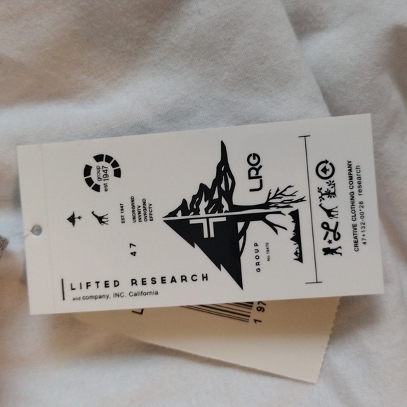 LRG Slogan Stacked Icon Mens Tee - Picture 7 of 9